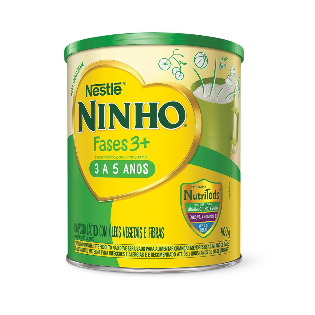 Nestlé Ninho® Fases 3+ Composto Lácteo Infantil (400g)